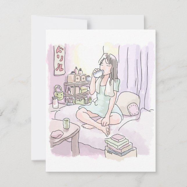 CARTE さにれなじ　ごくごく (Devant)