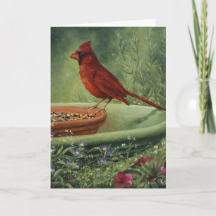 Carte 0487 Cardinal Fête des pères Card