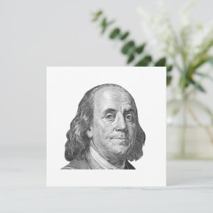 Carte 100 dollars, Benjamin Franklin