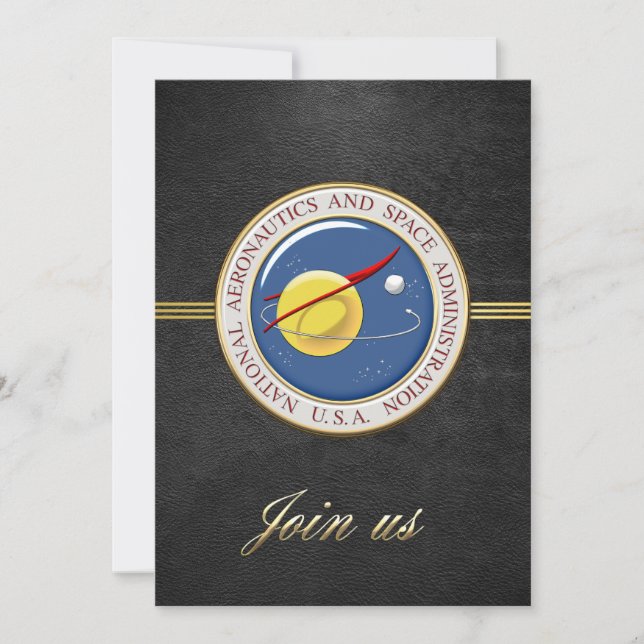 Carte [100] Emblème de la NASA [3D] (Devant)