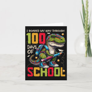 Carte 100 Jours D'École Trex 100 Jours Plus Smarter 100E