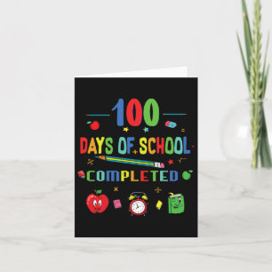 Carte 100 Jours D'Enseignant Et D'Étudiant 1