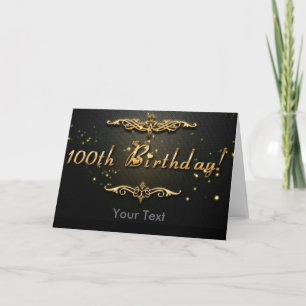 Carte 100e anniversaire !