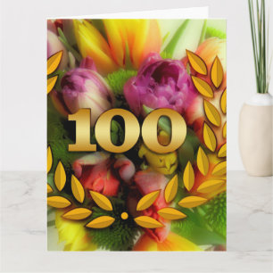 Carte 100e anniversaire