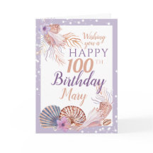 100e anniversaire de Seashell Coral