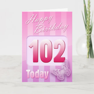 Carte 102nd maman heureuse de grand-tante de grand-mère