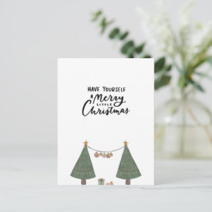 Carte (10,8 x 14,2 cm) - Christmas