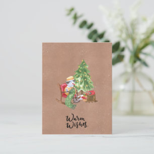 Carte (10,8 x 14,2 cm) - Warm Wishes