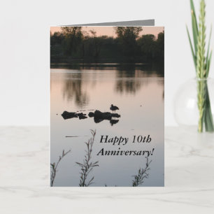Carte 10e anniversaire
