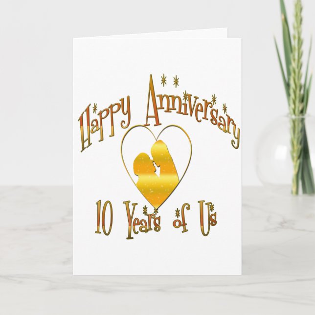Carte 10e anniversaire (Devant)