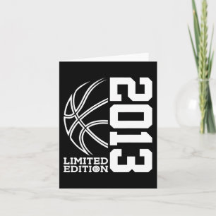 Carte 10e anniversaire Basketball Limited Edition 2013 2