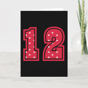 Carte 12 ANS ANNIVERSAIRE 12e anniversaire Enfants Vinta