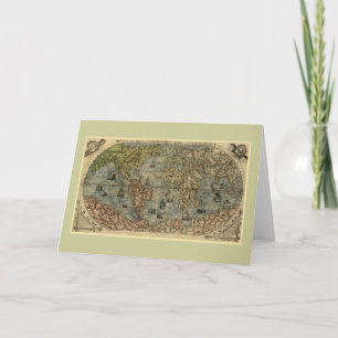 Carte 1565 du monde de Ferando Berteli (Fernando