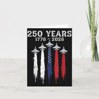 Carte 1776-2026 250e anniversaire USA 250 ans d'annivers