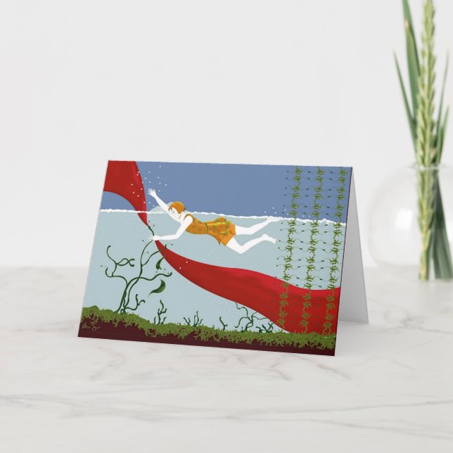CARTE 1927SWIMMING (Devant)