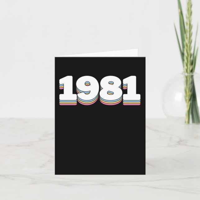 CARTE 1981 3 (Devant)