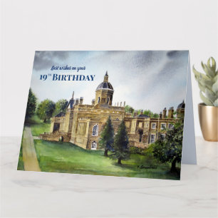 Carte 19e Anniversaire Wives Château Howard York Peintur