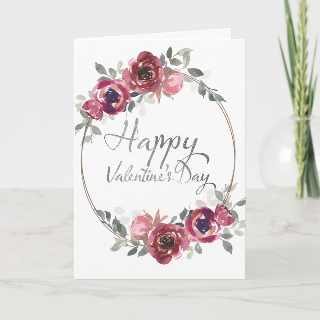 Carte 1 Corinthiens 13:13 La Saint Valentin (Devant)