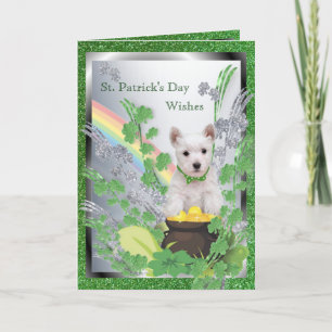 Carte 1. Westie Chiot Numéro Un Message Spirituel
