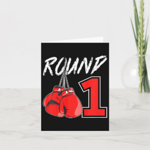 Carte 1er Anniversaire Boy 1 An Vieux Boxer Anniversaire