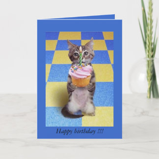 Carte 1er anniversaire du bébé -