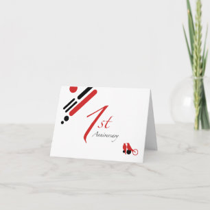 Carte 1er anniversaire (mod birds)