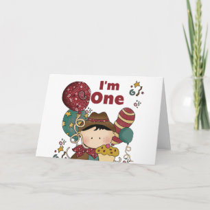 Carte 1er Anniversaire T-shirts et cadeaux Cowboy