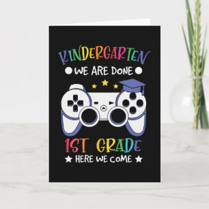 Carte 1ère année Nous venons Vidéo Jeu Retour à l'école