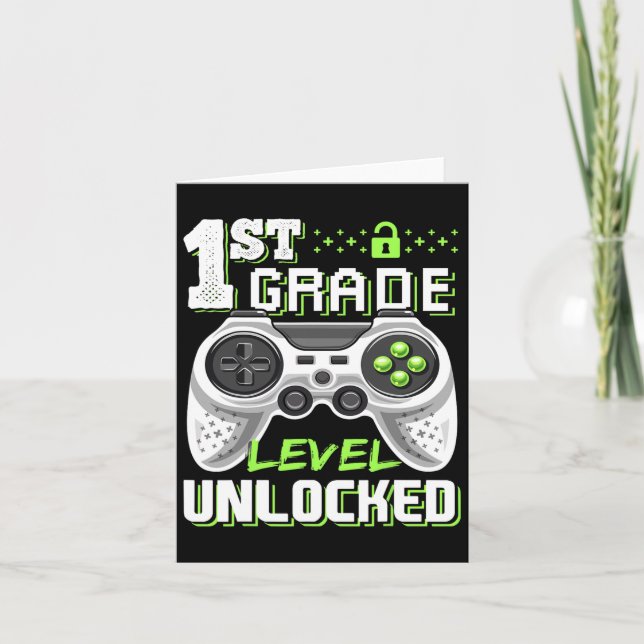 Carte 1st Grade (Devant)