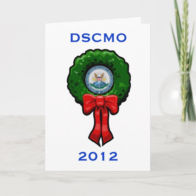Carte 2012 de vacances de DSCMO (Devant)