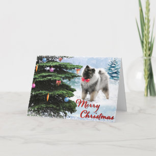 Carte 2019 Keeshond Collectors Christmas Card