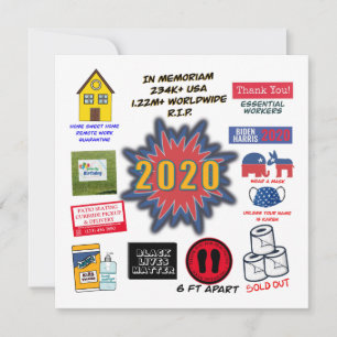 Carte 2020 In Memoriam Noël en quarantaine