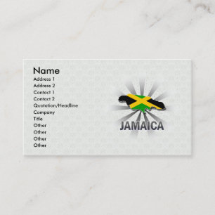 Carte 2,0 de drapeau de la Jamaïque