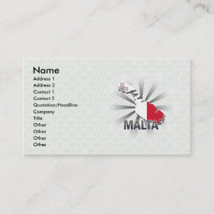 Carte 2,0 de drapeau de Malte