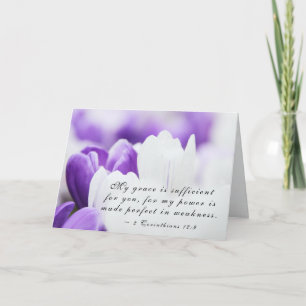 Carte 2 Corinthiens 12:9 Ma grâce vous suffit