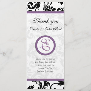 Carte #2 du programme de mariage
