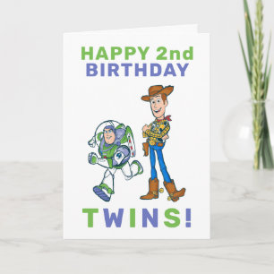 Carte 2 Infinity and Beyond Toy Story - Jumeaux Annivers