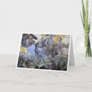 Carte #2 La fête de Svantovit, Mucha