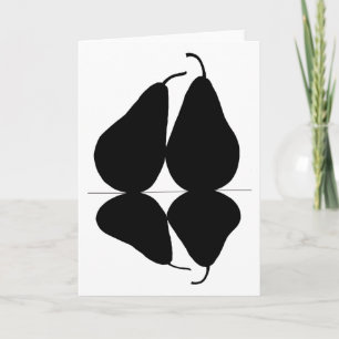 Carte 2 Pears Greeting Card