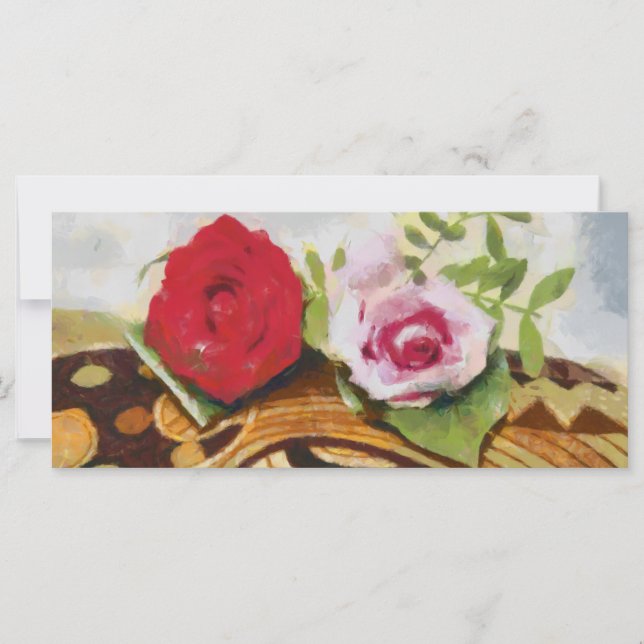 Carte 2 tableaux rose (Devant)