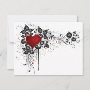 Carte 2 vecteurs d'amour