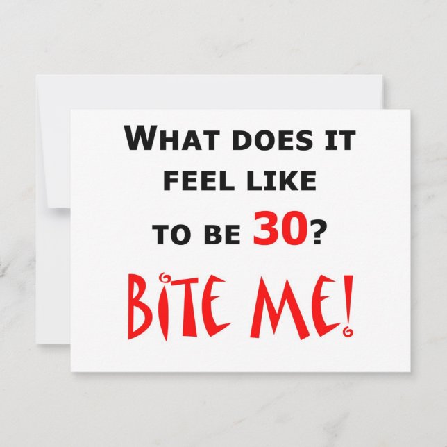 Carte 30 Mords-Moi ! (Devant)