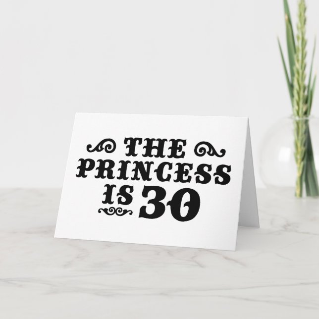 Carte 30ème Anniversaire (Devant)