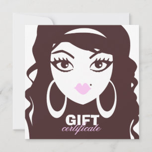 Carte 311 Luscious Lash / Cheveux Certificat cadeau