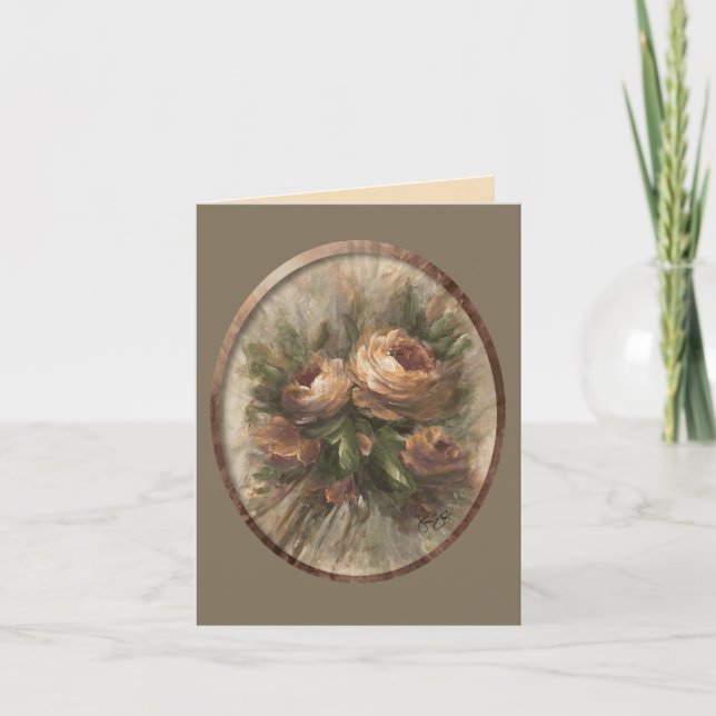 Carte 315 Roses Op2 4 X 5.6" (Devant)