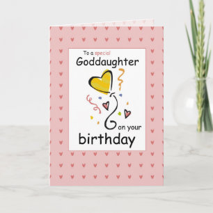 Carte 3289 Anniversaire Godgirl, Rose
