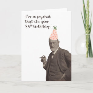 Carte 35e Birthday