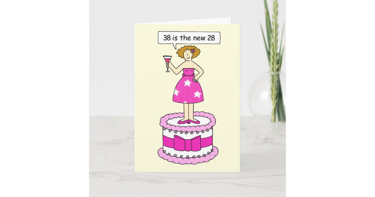 Carte 38e Anniversaire Humour Dame Sur Un Gateau Geant Zazzle Ca Carte 38e Anniversaire Humour Dame Sur Un Gateau Geant Zazzle Ca