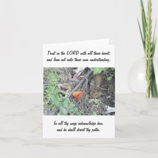 Carte 3:5 de proverbes - 6 (Devant)