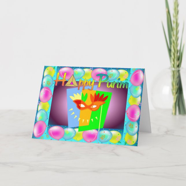 Carte 3 de Purim (Devant)